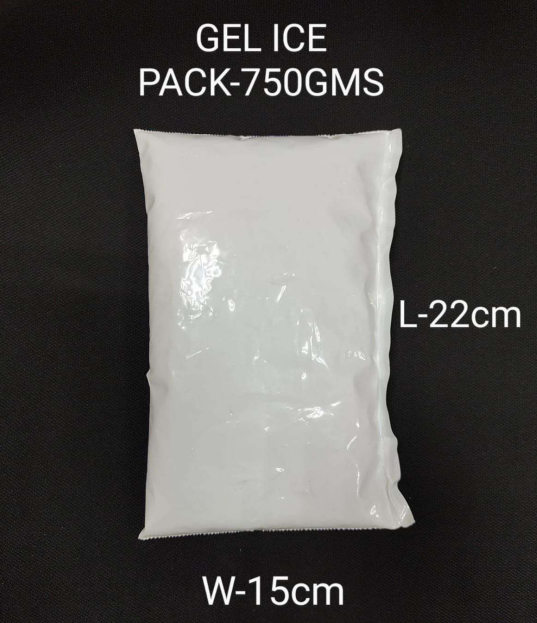 Gel Ice Pack 750gm – High Capacity, Reusable, Leak-Proof Gel Pack for Shipment, Pharma, Events, Food Preservation, Heavy-Duty, Non-Toxic, Flexible, Food Grade, Durable, CE Certified, Bulk, Eco-Friendly